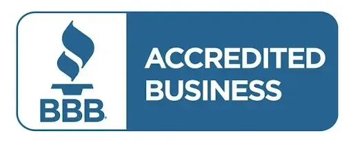 Better Business Bureau accredited business badge